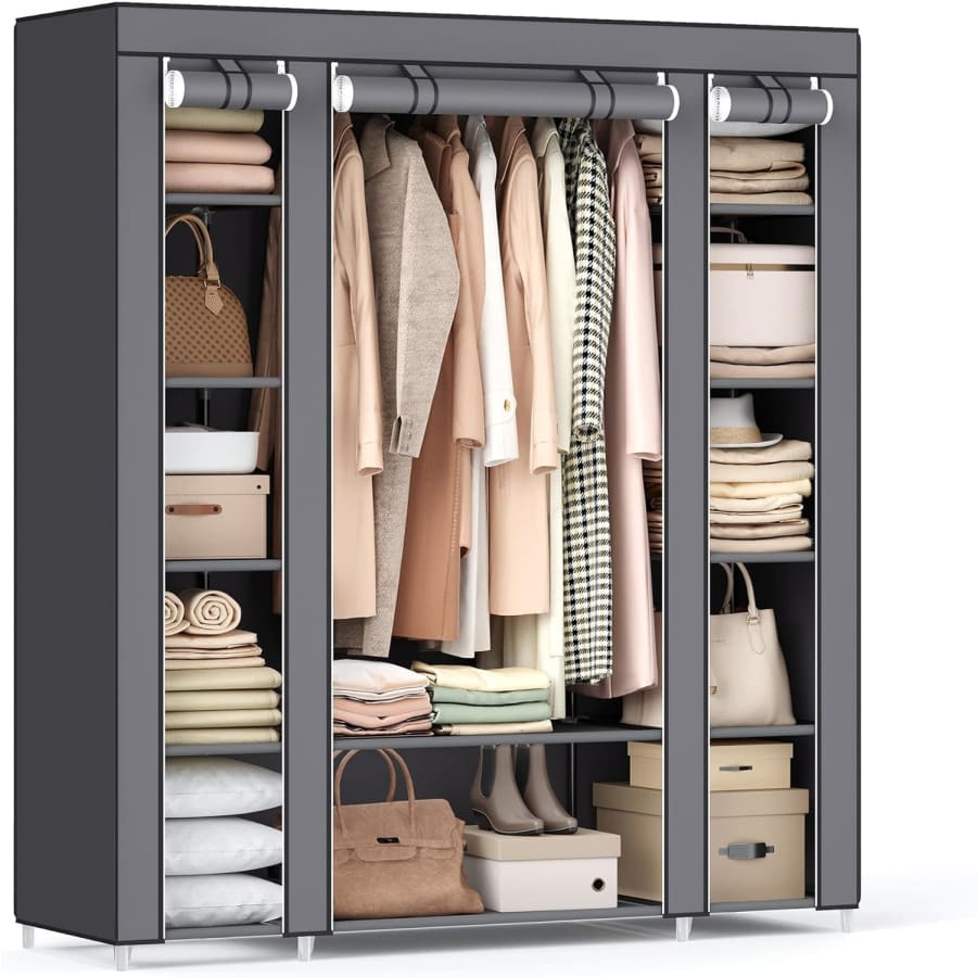 Songmics 59" Portable Wardrobe for $45