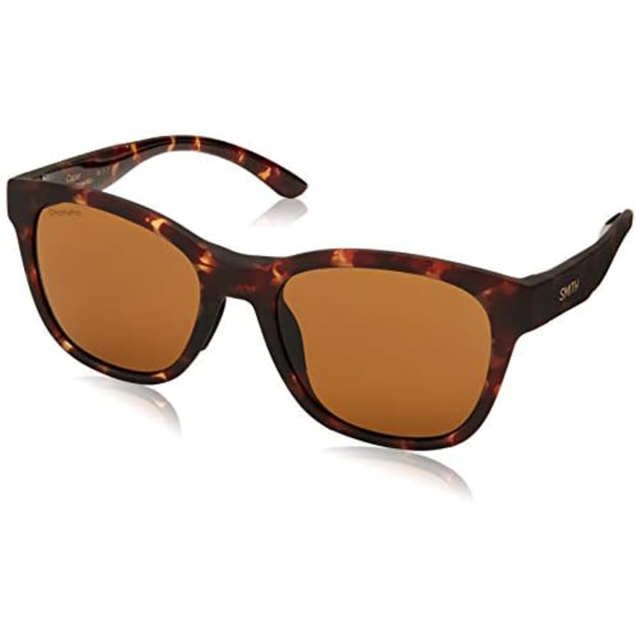 Smith Caper Sunglasses Matte Tortoise with ChromaPop Polarized Brown Lens for $74 Smith Caper Sunglasses Matte Tortoise with ChromaPop Polarized Brown Lens for $74