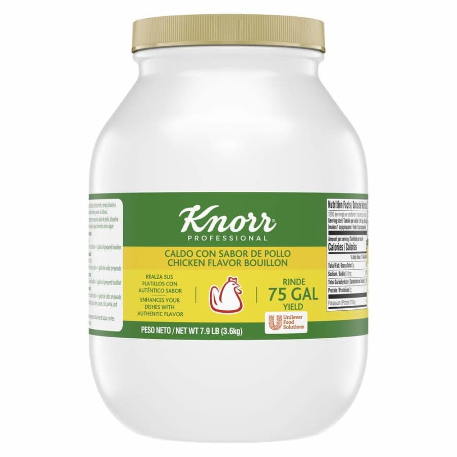 Knorr Chicken Flavor Bouillon Base 7.9-lb. Tub for $11 via Sub & Save Knorr Chicken Flavor Bouillon Base 7.9-lb. Tub for $11 via Sub & Save