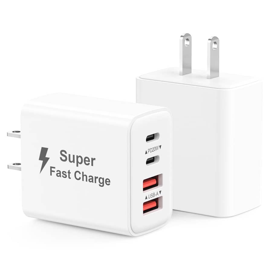 MateStar 40W USB-C Charger Block 2-Pack for $7 MateStar 40W USB-C Charger Block 2-Pack for $7