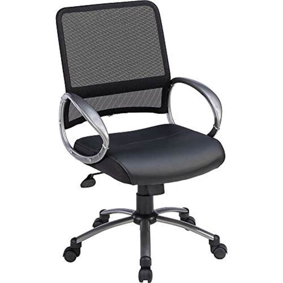 Lorell Mesh Task Chair, 25" x 25" x 42", Black for $161