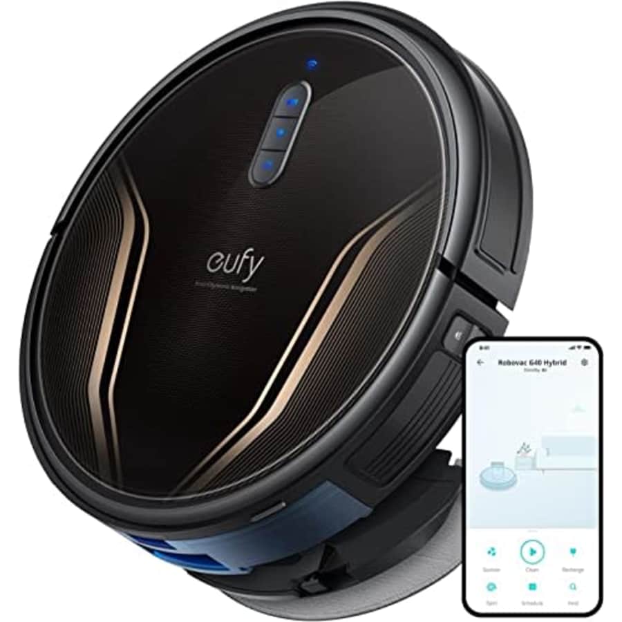 eufy Clean by Anker, Clean G40 Hybrid, Robot Vacuum, Robot Vacuum and Mop, 2,500 Pa Suction Power, for $149 eufy Clean by Anker, Clean G40 Hybrid, Robot Vacuum, Robot Vacuum and Mop, 2,500 Pa Suction Power, for $149