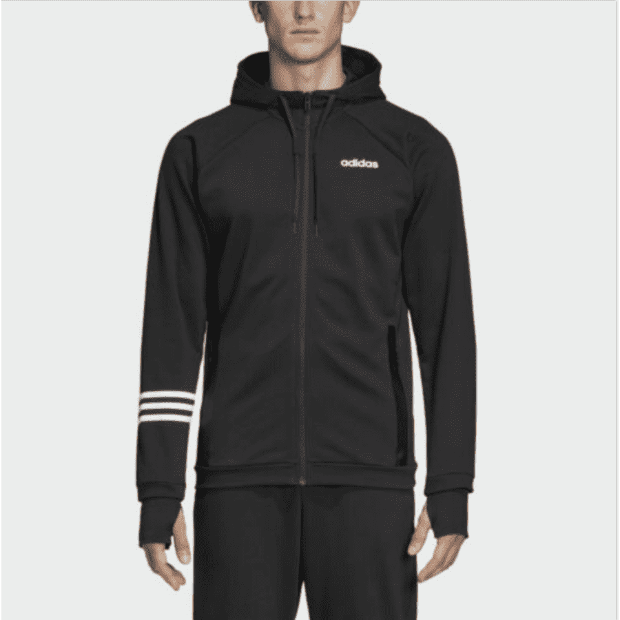 adidas Essentials Men's Motion Pack Track Jacket for $28 adidas Essentials Men's Motion Pack Track Jacket for $28