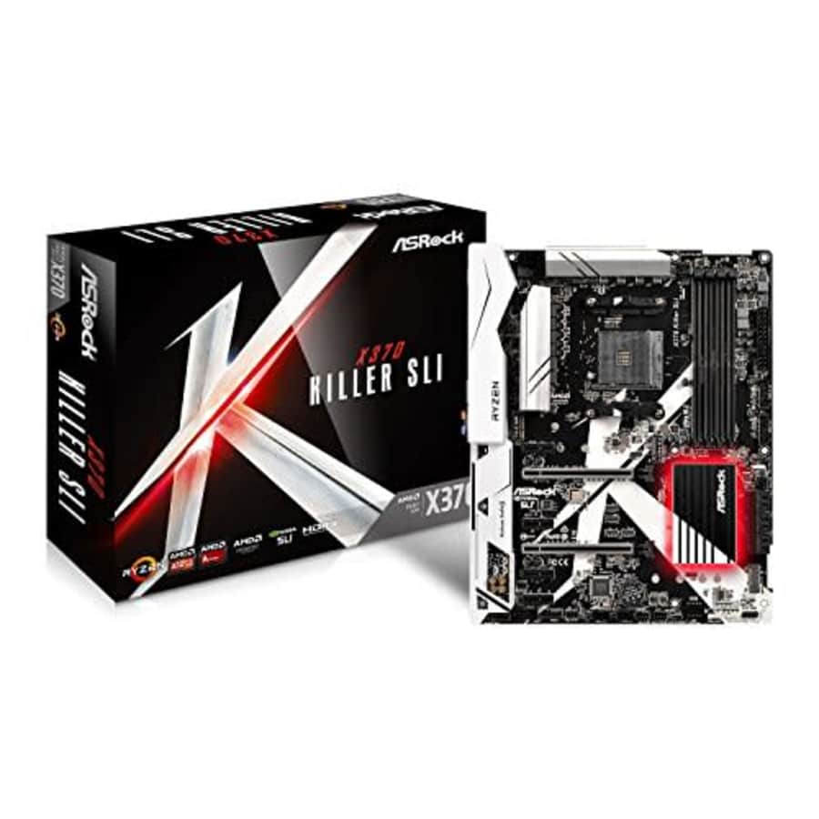 ASRock X370 Killer SLI AM4 AMD Promontory X370 SATA 6Gb/s USB 3.0 HDMI ATX AMD Motherboard for $220 ASRock X370 Killer SLI AM4 AMD Promontory X370 SATA 6Gb/s USB 3.0 HDMI ATX AMD Motherboard for $220