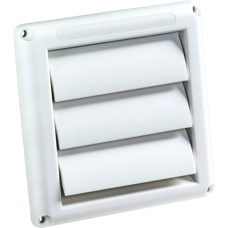 Deflecto Supurr-Vent 4" Louvered Dryer Vent Cover for $4