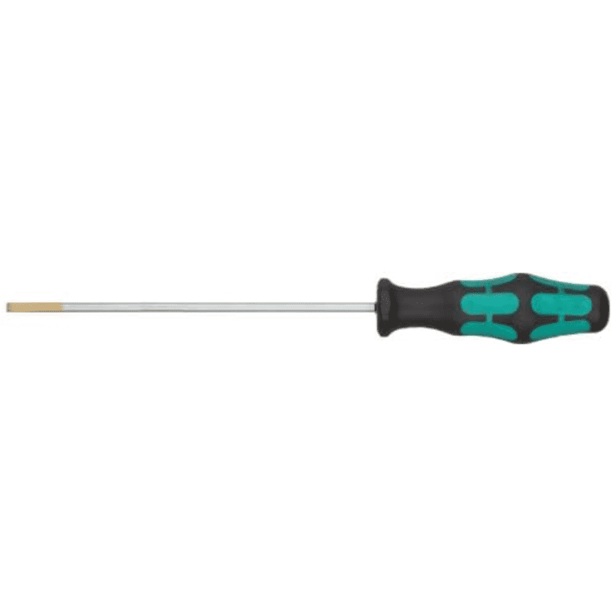 Wera 05110002002 Kraftform Plus 335 Slotted Screwdriver, 3.5mm Head, 5" Blade Length for $9