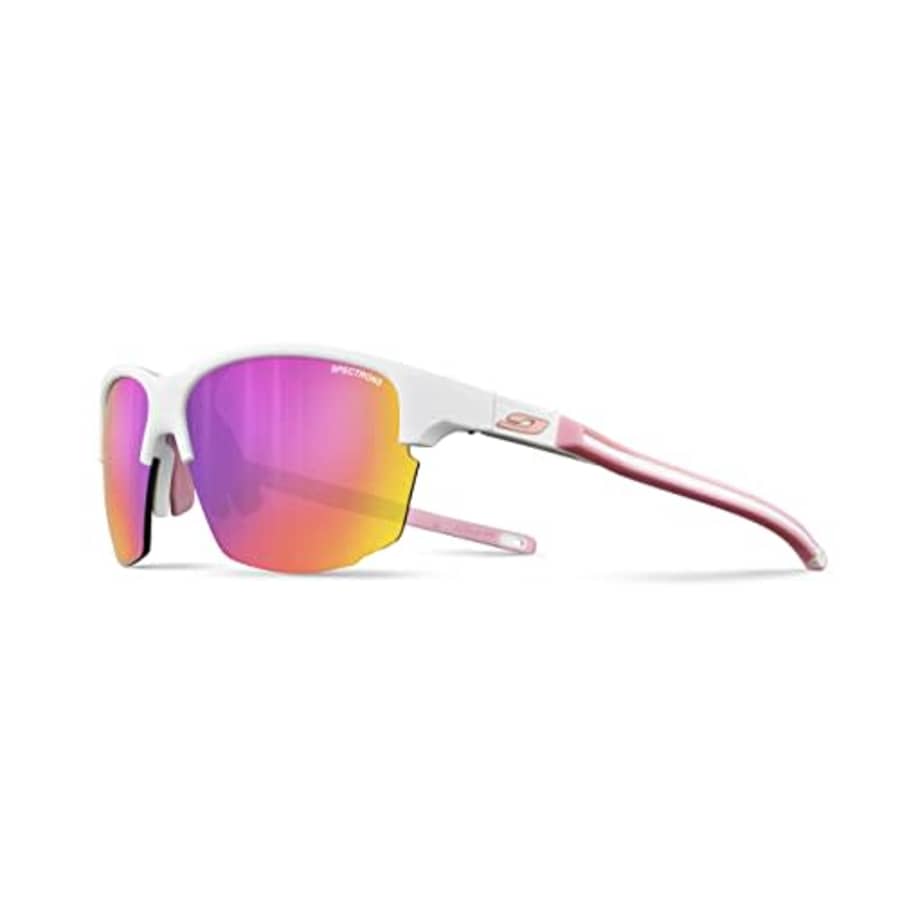 Julbo Split Performance Sunglasses, White/Light Pink Frame - Spectron 3 Brown lens w/ Multilayer for $120