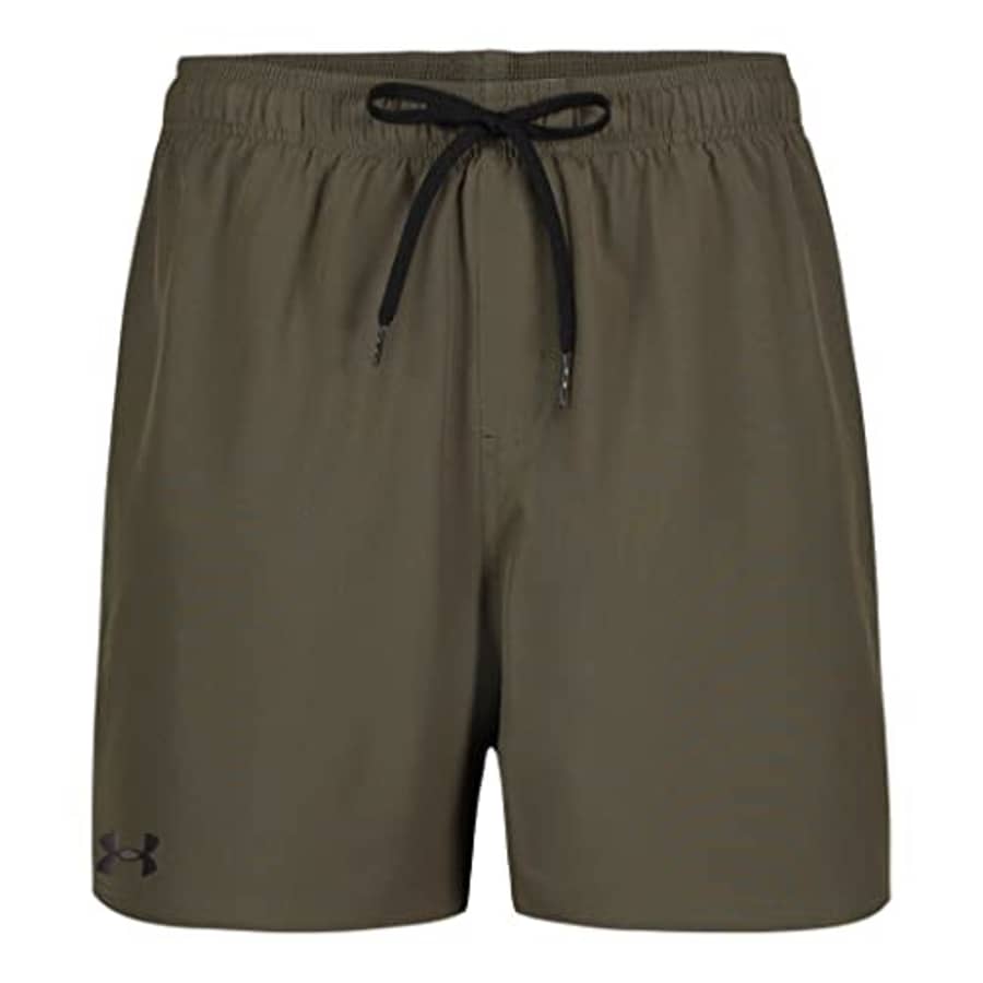 Under Armour Men's Standard Compression Lined Volley, Swim Trunks, Shorts with Drawstring Closure & for $37