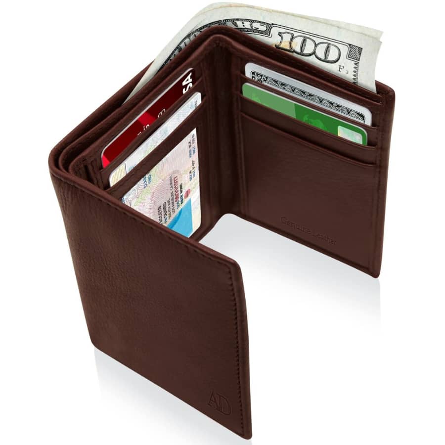 Access Denied Men's RFID-Blocking Leather Slim Wallet for $15 Access Denied Men's RFID-Blocking Leather Slim Wallet for $15