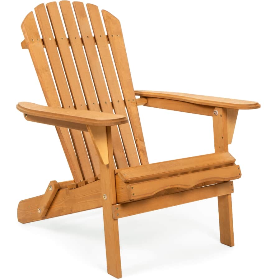Best Choice Products Folding Adirondack Chair for $60