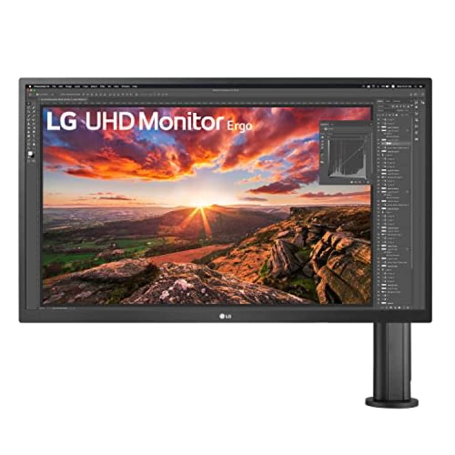 LG 27UK580-B 27 UHD 4K (3840 x 2160) IPS Display with Ergo Stand for $323