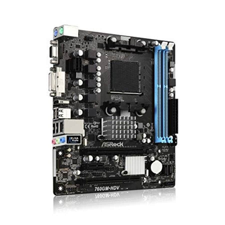 ASRock 760GM-HDV Socket AM3+/AM3/ AMD 760G/ DDR3/ SATA2&USB2.0/ A&V&GbE/MicroATX Motherboard for $170 ASRock 760GM-HDV Socket AM3+/AM3/ AMD 760G/ DDR3/ SATA2&USB2.0/ A&V&GbE/MicroATX Motherboard for $170