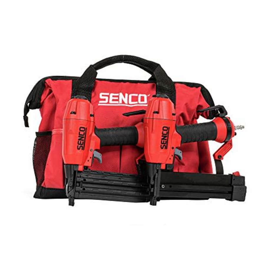 SENCO 11C0001N FinishPro 18 Gauge 2 in. Brad Nailer and 1/4 in. Crown Finish Stapler Combo Kit for $259