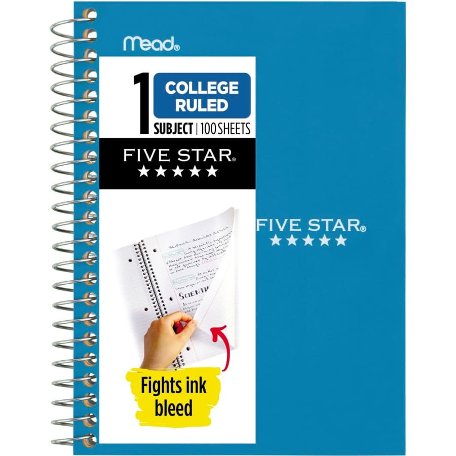 Five Star Personal Spiral Notebook for $2