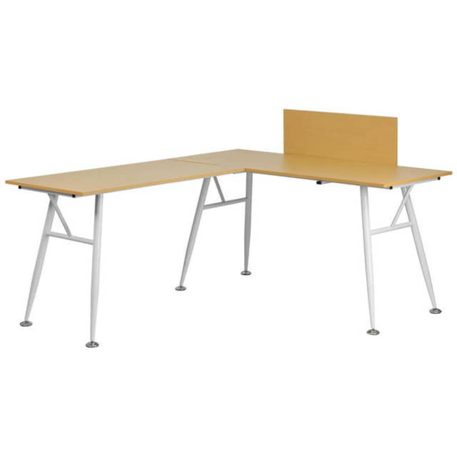 Flash Furniture L-Shape Computer Desk for $80 Flash Furniture L-Shape Computer Desk for $80