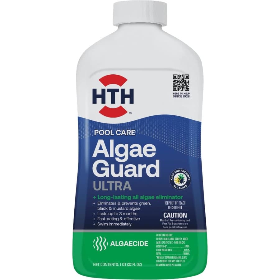 HTH Swimming Pool Care Algae Guard Ultra for $20