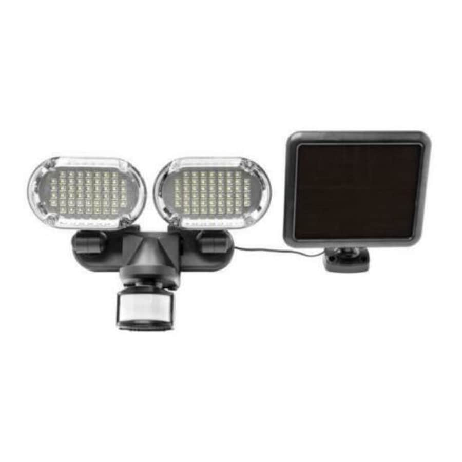 Sunforce Products Sunforce 100-LED Twin Head Solar Motion Light for $30 Sunforce Products Sunforce 100-LED Twin Head Solar Motion Light for $30