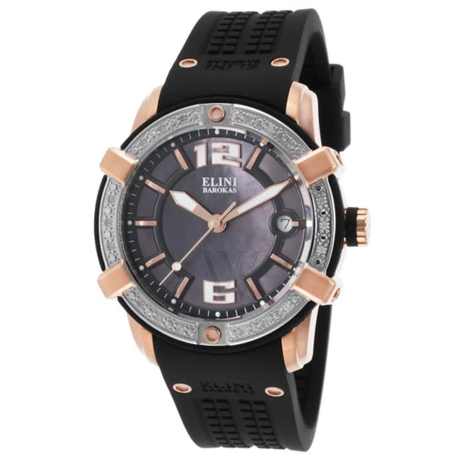 Elini Barokas Spirit Diamond Men's Watch for $55