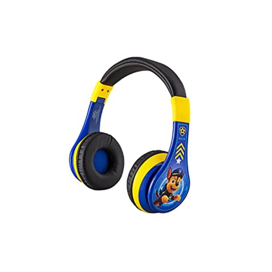 eKids Paw Patrol Kids Bluetooth Headphones with Microphone, Volume Reduced Kids Headphones for for $44 eKids Paw Patrol Kids Bluetooth Headphones with Microphone, Volume Reduced Kids Headphones for for $44