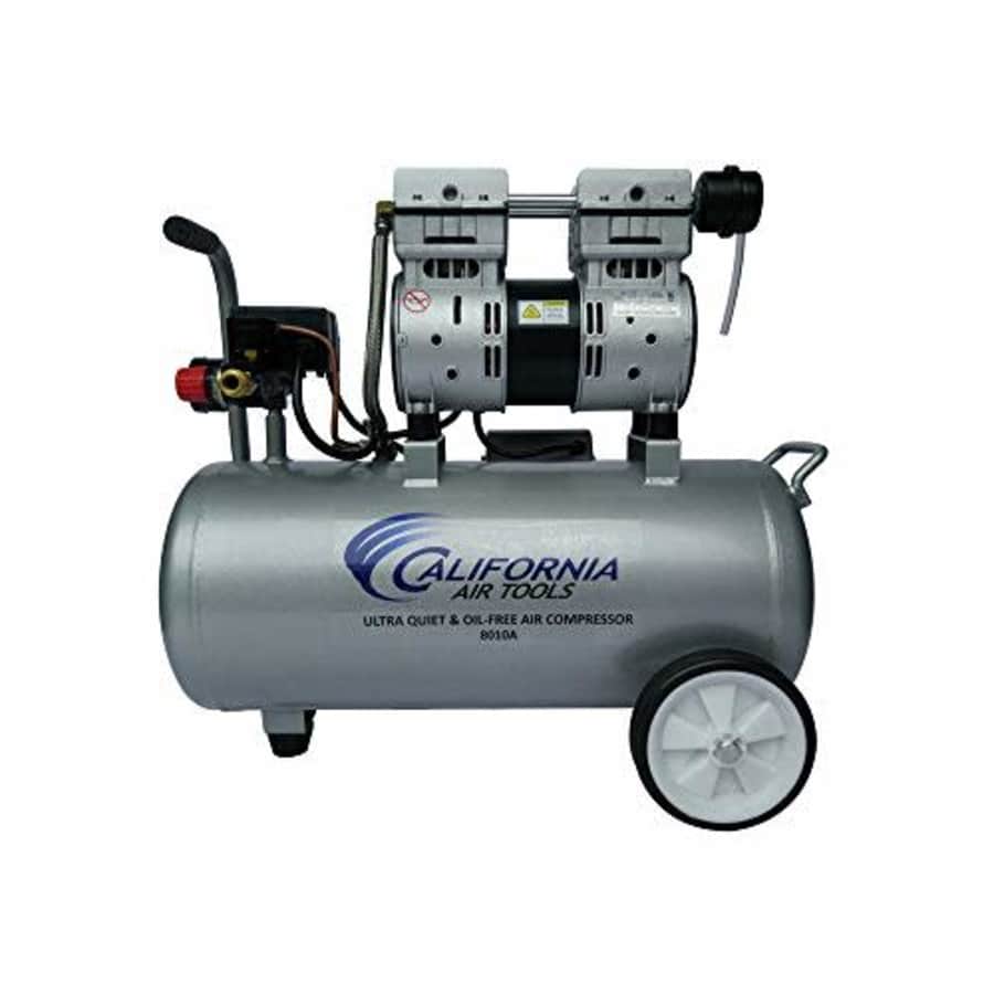 California Air Tools 8010A Ultra Quiet & Oil-Free Lightweight Air Compressor for $260