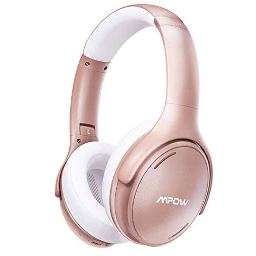 Mpow H19 IPO Active Noise Cancelling Headphones, Bluetooth 5.0 Headphones with Deep Bass, Fast for $54