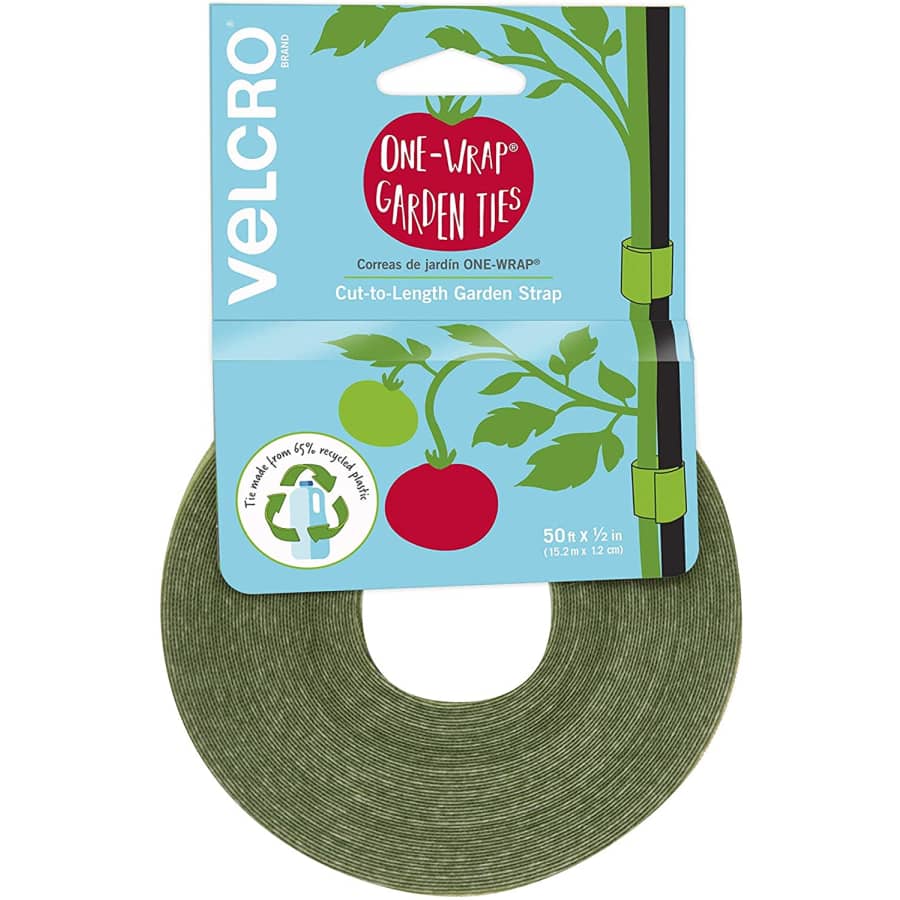 Velcro 50' x 1/2" One-Wrap Garden Ties for $6 Velcro 50' x 1/2" One-Wrap Garden Ties for $6