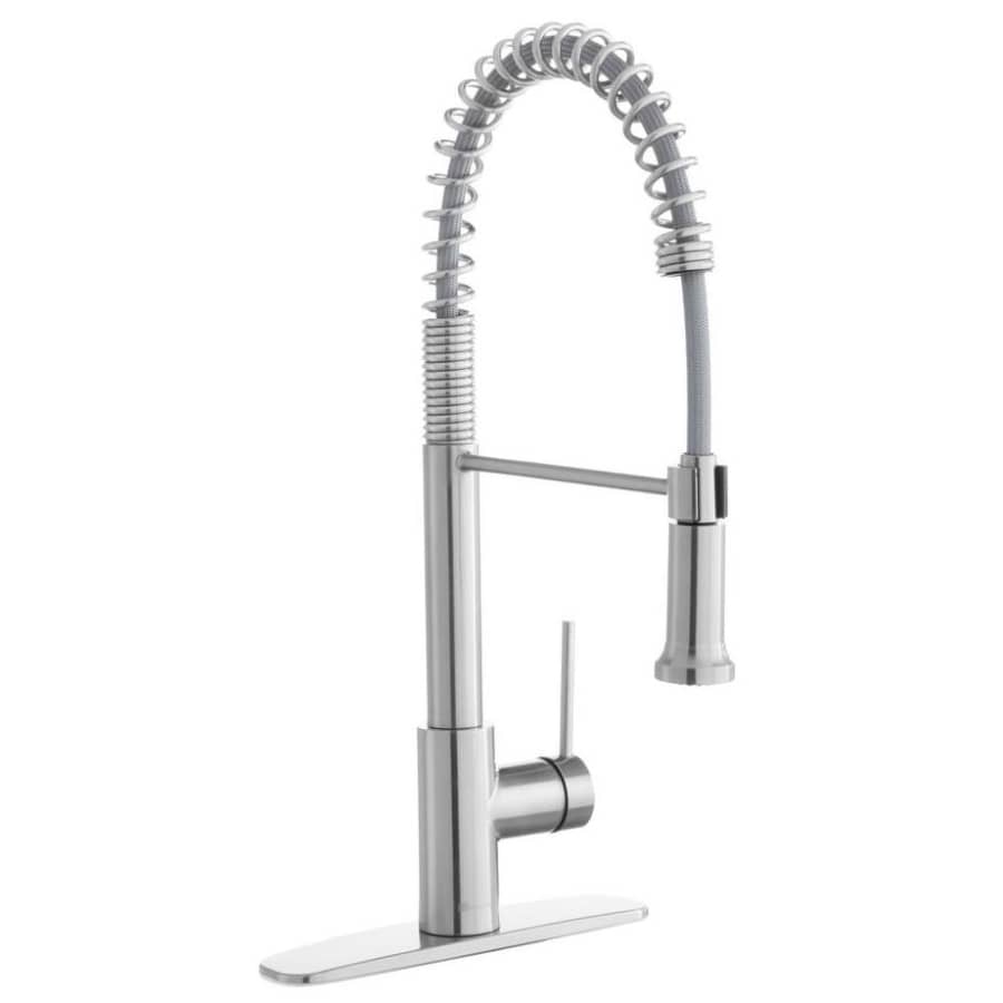 Glacier Bay Lemist Single-Handle Coil Springneck Pull-Down Sprayer for $99