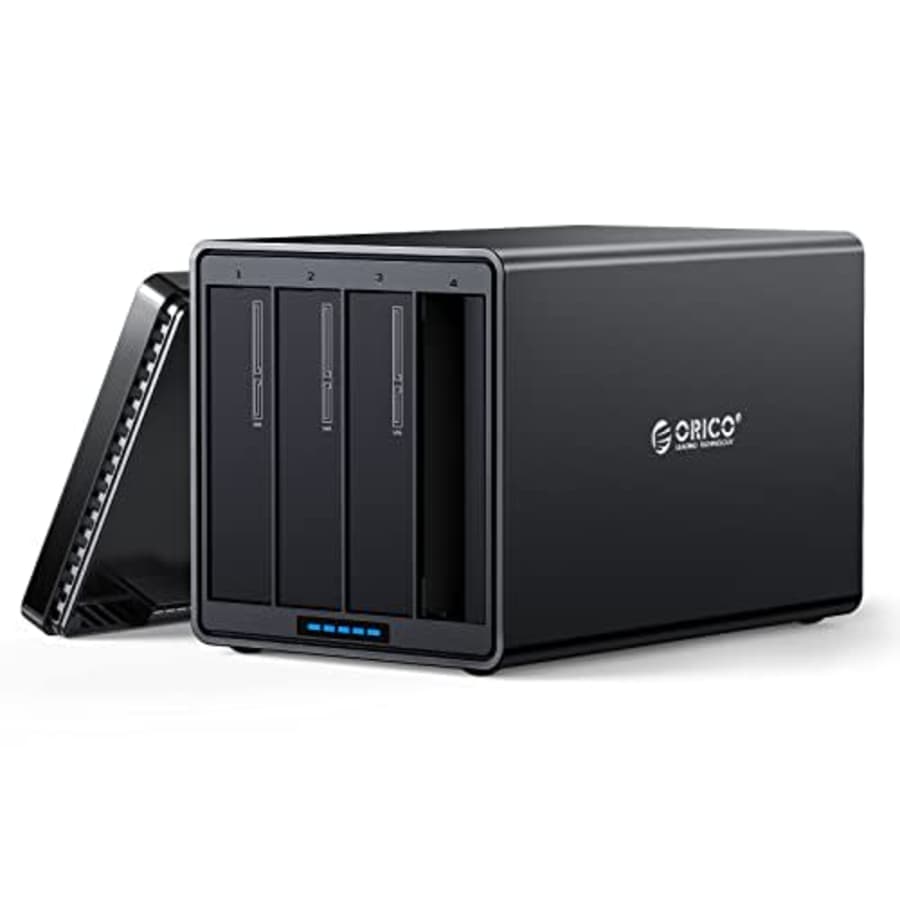 ORICO 4 Bay HDD Raid Enclosure USB External Hard Drive Enclosure Aluminum Magnetic SATA III Disk for $128