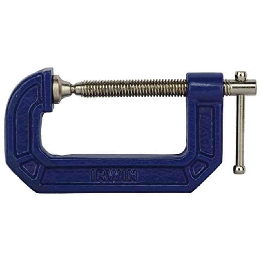 IRWIN Tools QUICK-GRIP C-Clamp, 2-1/2-inch, 1-3/8-inch Throat Depth (2025102) for $6