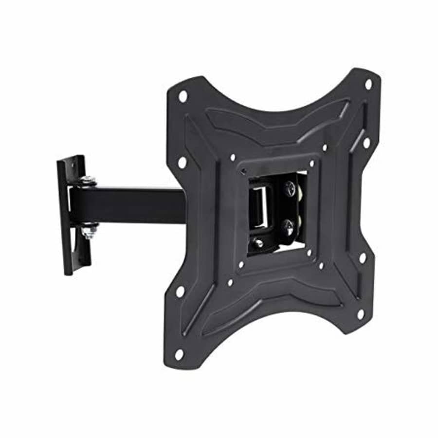 Amazon Basics Essentials 23-50" Single Arm Swivel and Tilt TV Wall Mount for $24