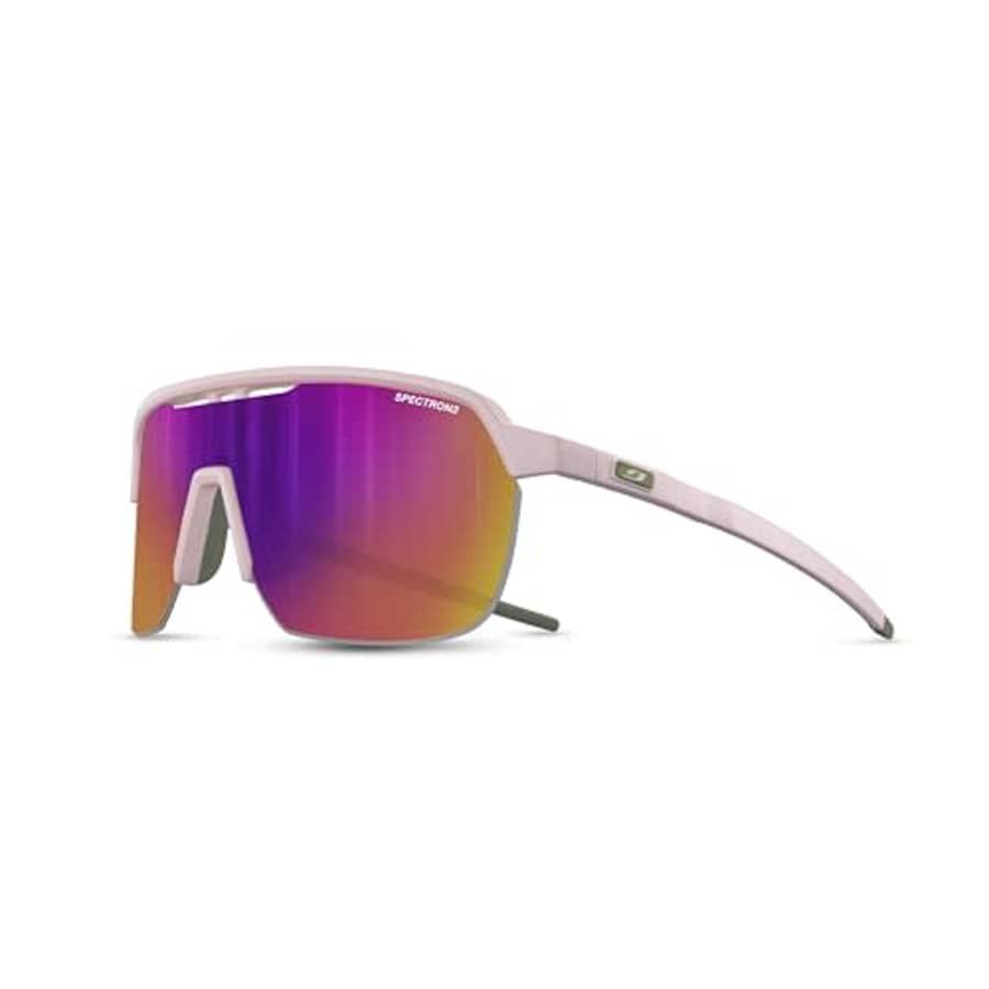 Julbo Frequency Sunglasses, Pastel Pink/Green Frame - Spectron 3 Brown Lens w/Pink Mirror for $104