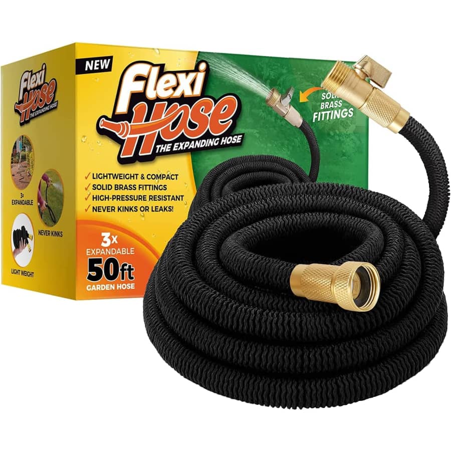 Flexi Hose 50-Foot Lightweight Expandable Garden Hose for $29
