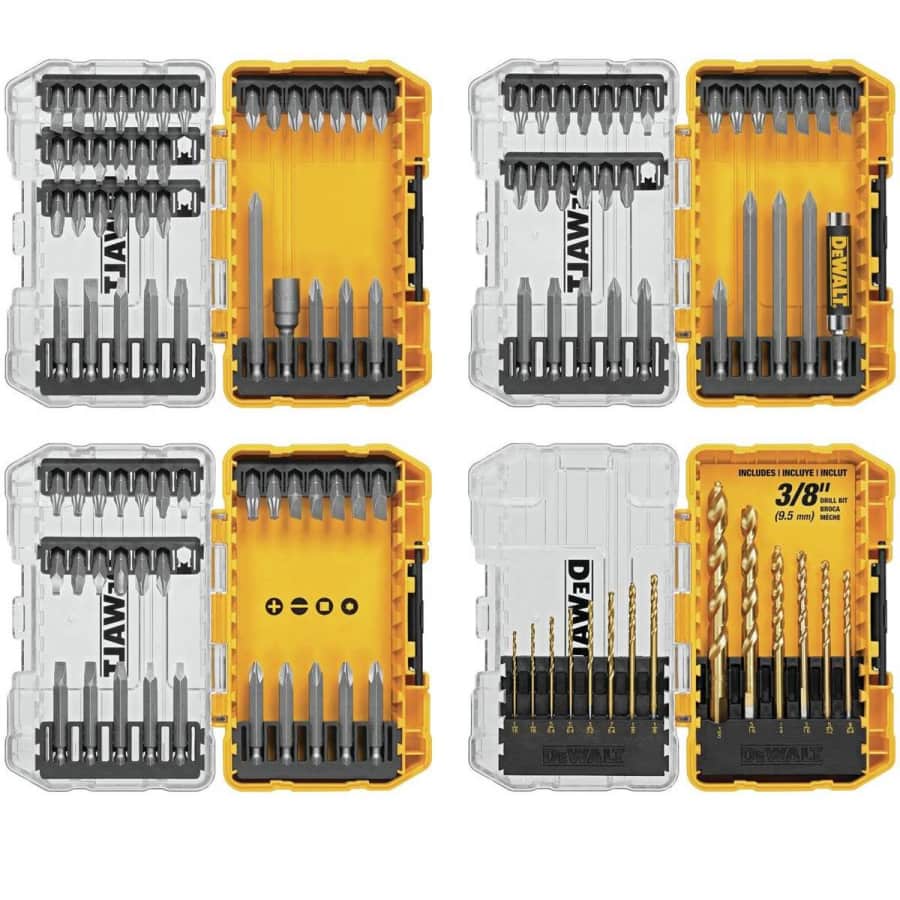 DeWalt 110-Piece Shank Screwdriver Bit Set for $30