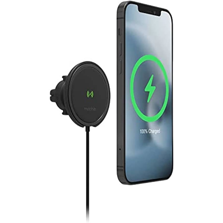 mophie Snap+ Wireless Vent Mount Universal Charger for $10 mophie Snap+ Wireless Vent Mount Universal Charger for $10