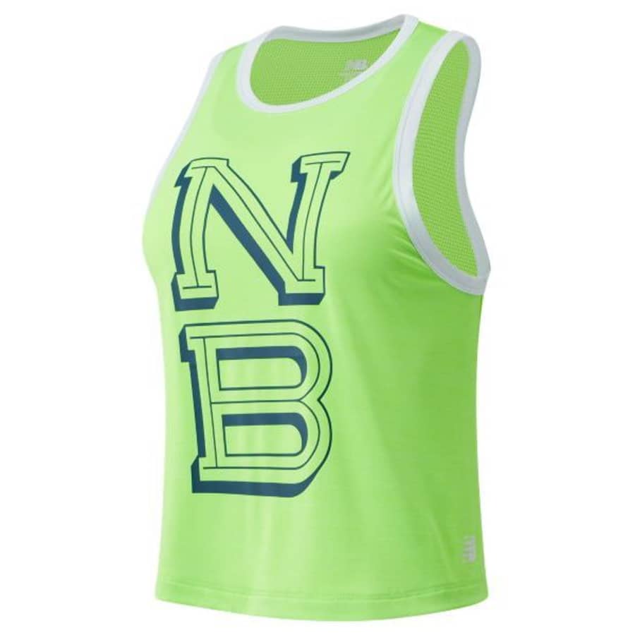 New Balance Women's Printed Fast Flight Tank Top for $15