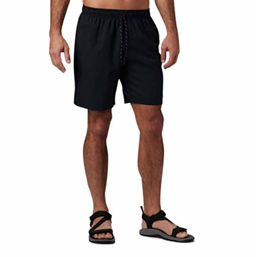 Columbia Men's Blue Magic Water Short, Print Appears When Wet, Black Stars & Stripes, Small x 8 for $23 Columbia Men's Blue Magic Water Short, Print Appears When Wet, Black Stars & Stripes, Small x 8 for $23