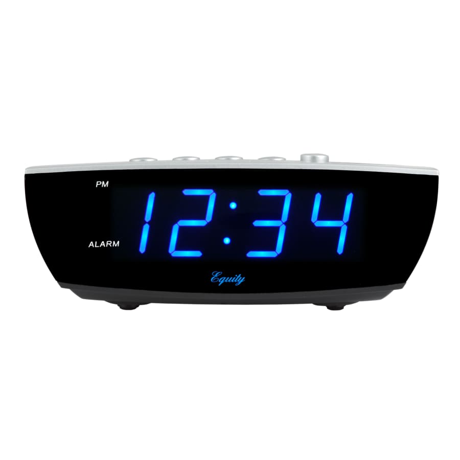Equity by La Crosse 0.9" LED Digital Desktop Alarm Clock for $10