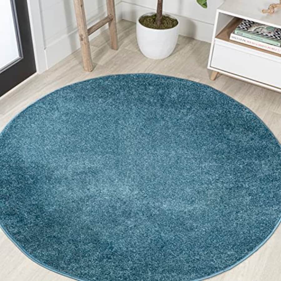 JONATHAN Y SEU100H-5R Haze Solid Low-Pile Indoor Area-Rug, Coastal, Bohemian, Minimalist for $54