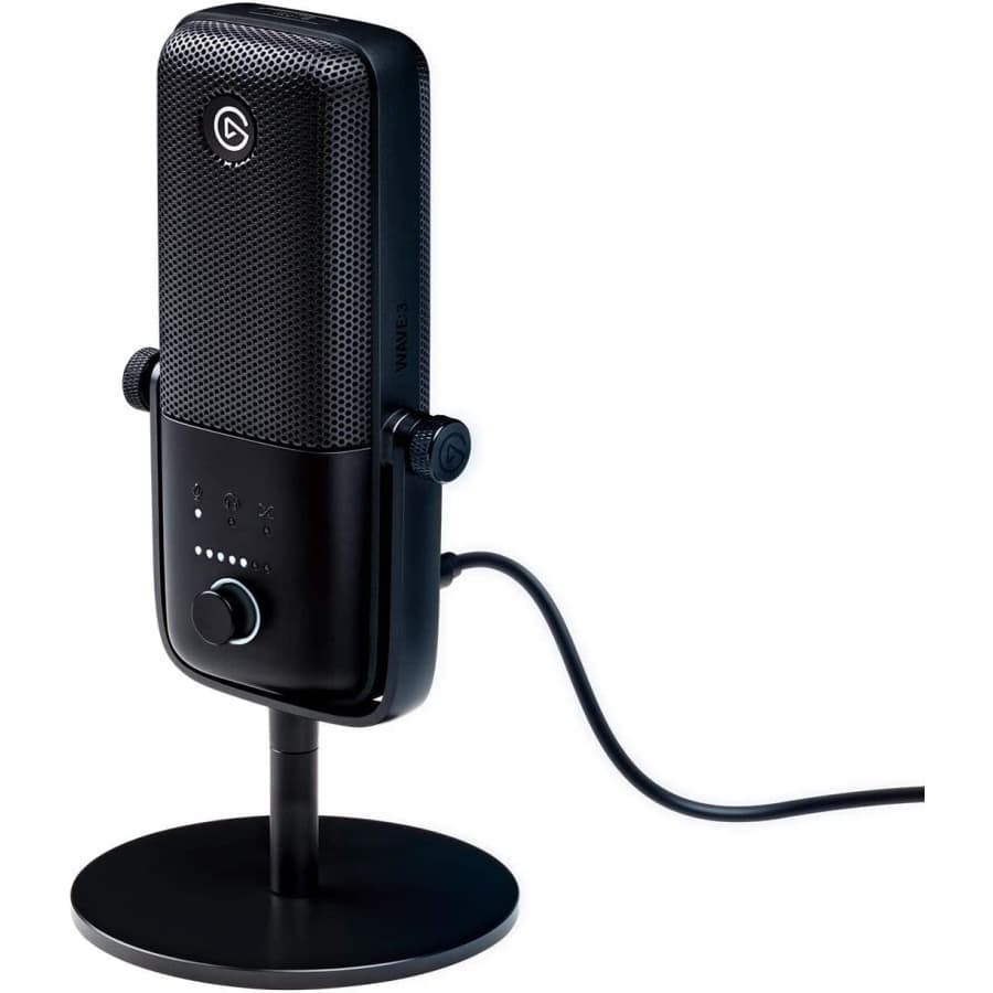 Elgato Wave:3 Premium USB Condenser Microphone and Digital Mixer for $110 Elgato Wave:3 Premium USB Condenser Microphone and Digital Mixer for $110