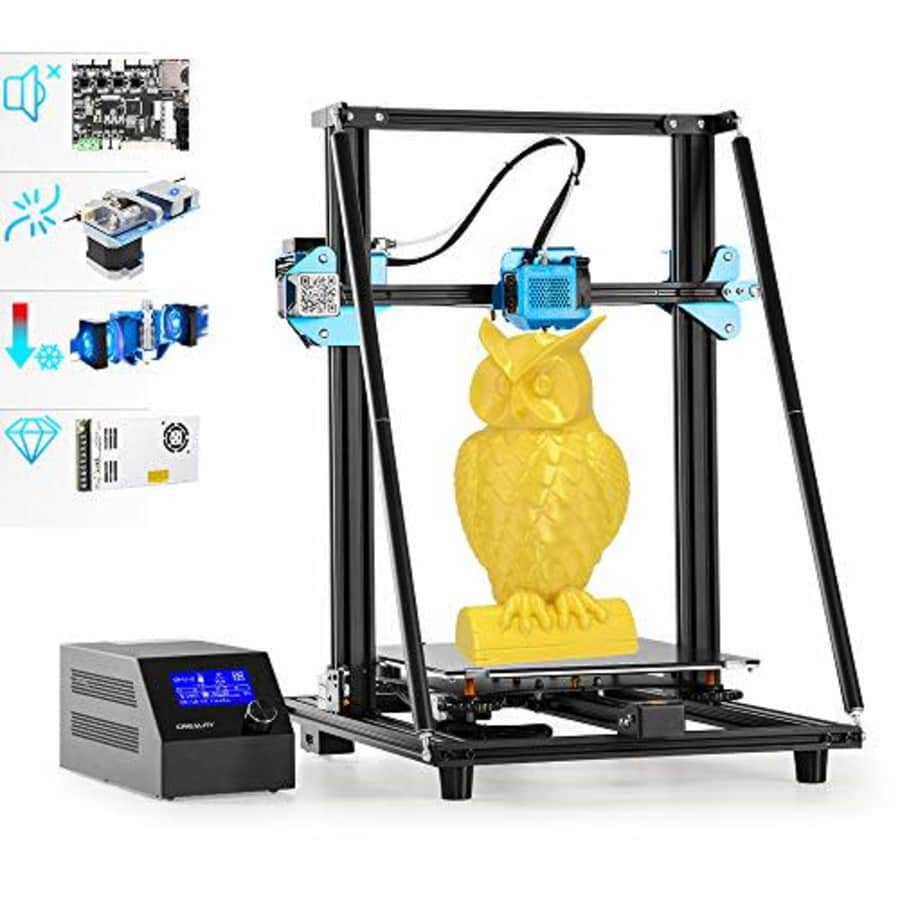 Creality CR-10 V2 3D Printer 7 Disruptive Upgrades with Inudstrial Grade Mute System,Two-Way for $409