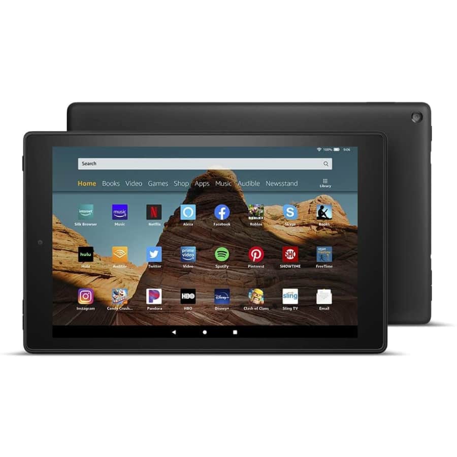 9th Gen. Amazon Fire HD 10 10.1" 32GB Tablet (2021) for $65 9th Gen. Amazon Fire HD 10 10.1" 32GB Tablet (2021) for $65