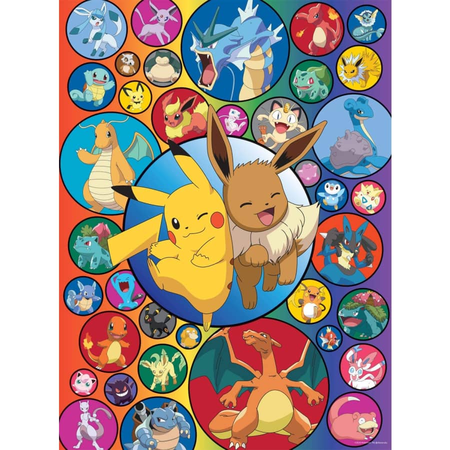 Buffalo Games Pokemon Bubbles 1,000-Piece Jigsaw Puzzle for $35 Buffalo Games Pokemon Bubbles 1,000-Piece Jigsaw Puzzle for $35