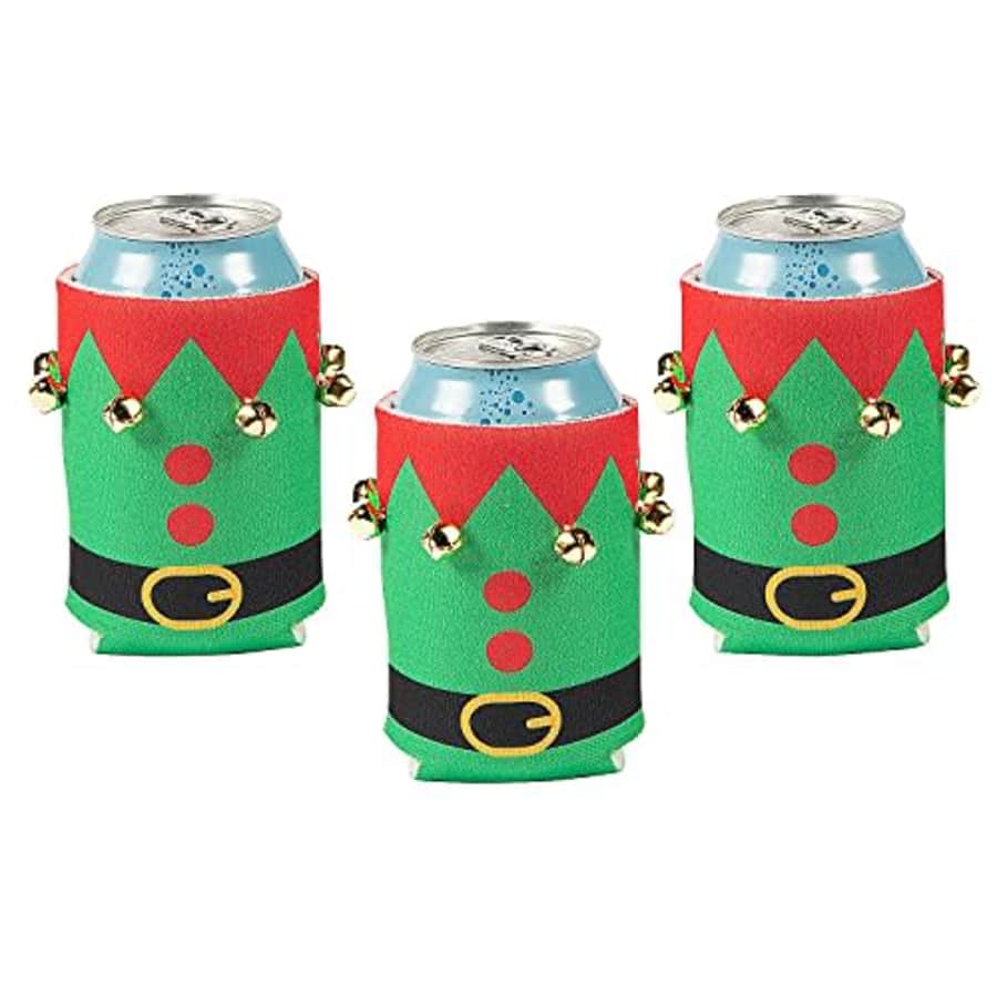 Fun Express Elf Can Sleeves - Party Supplies - 12 Pieces for $26