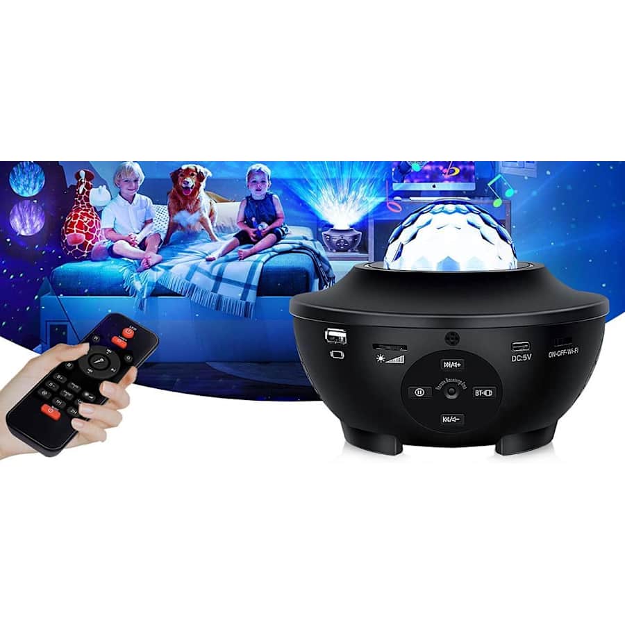 Fimilo Star Projector w/ Bluetooth Speaker for $24
