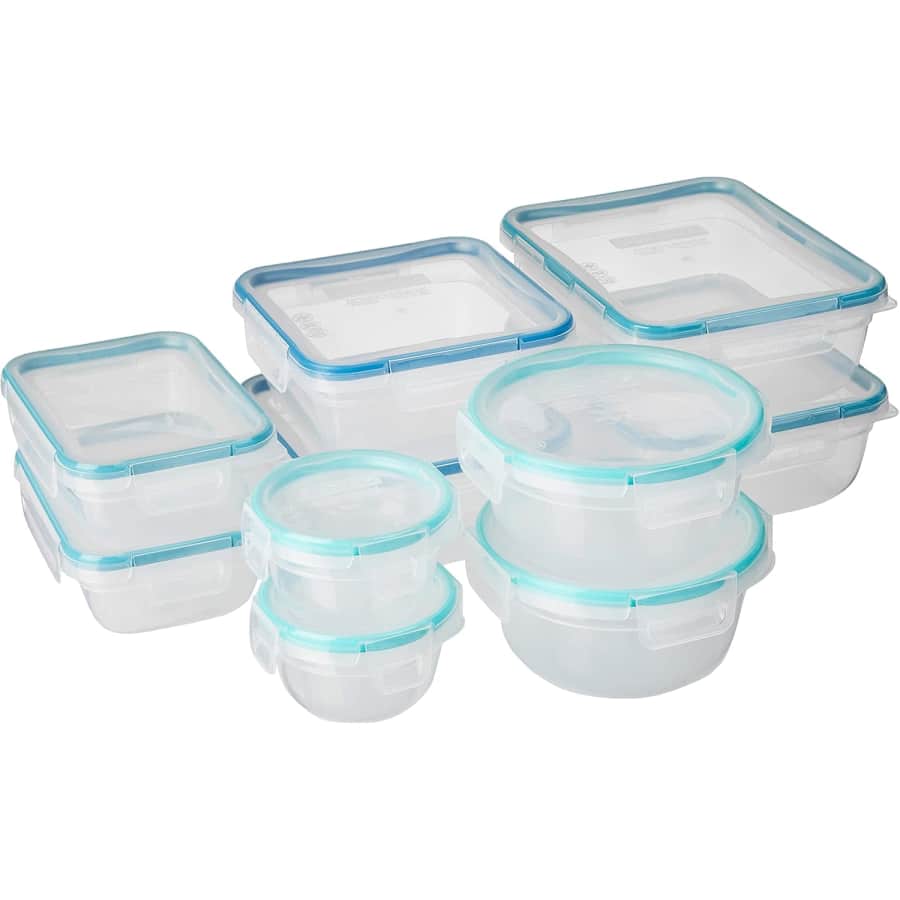 Snapware Total Solution 20-Piece Plastic Food Storage Containers Set for $22 Snapware Total Solution 20-Piece Plastic Food Storage Containers Set for $22