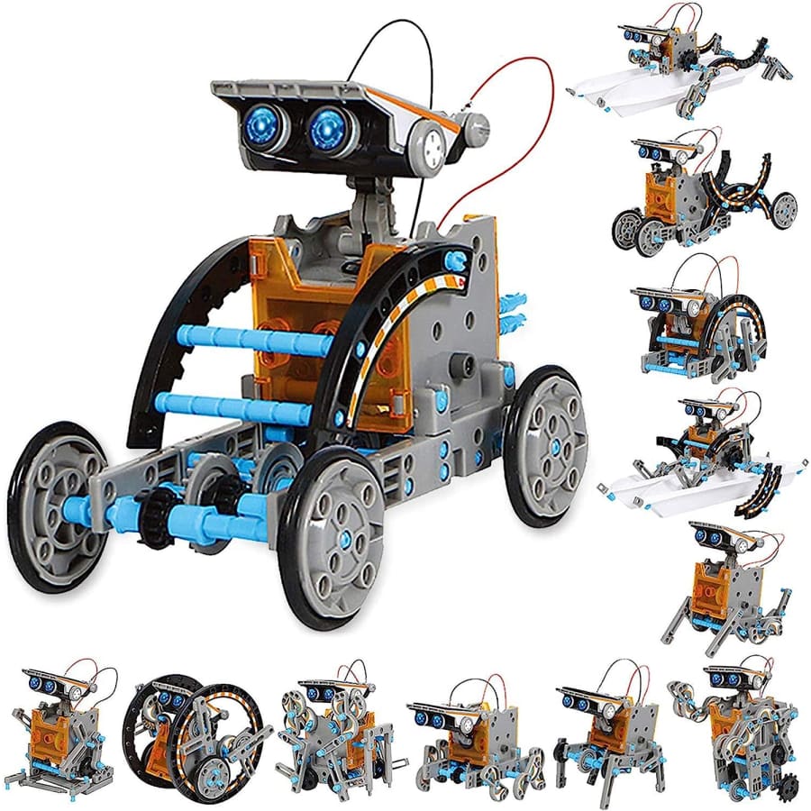 Sillbird STEM 12-in-1 Solar Robot Toys for $19