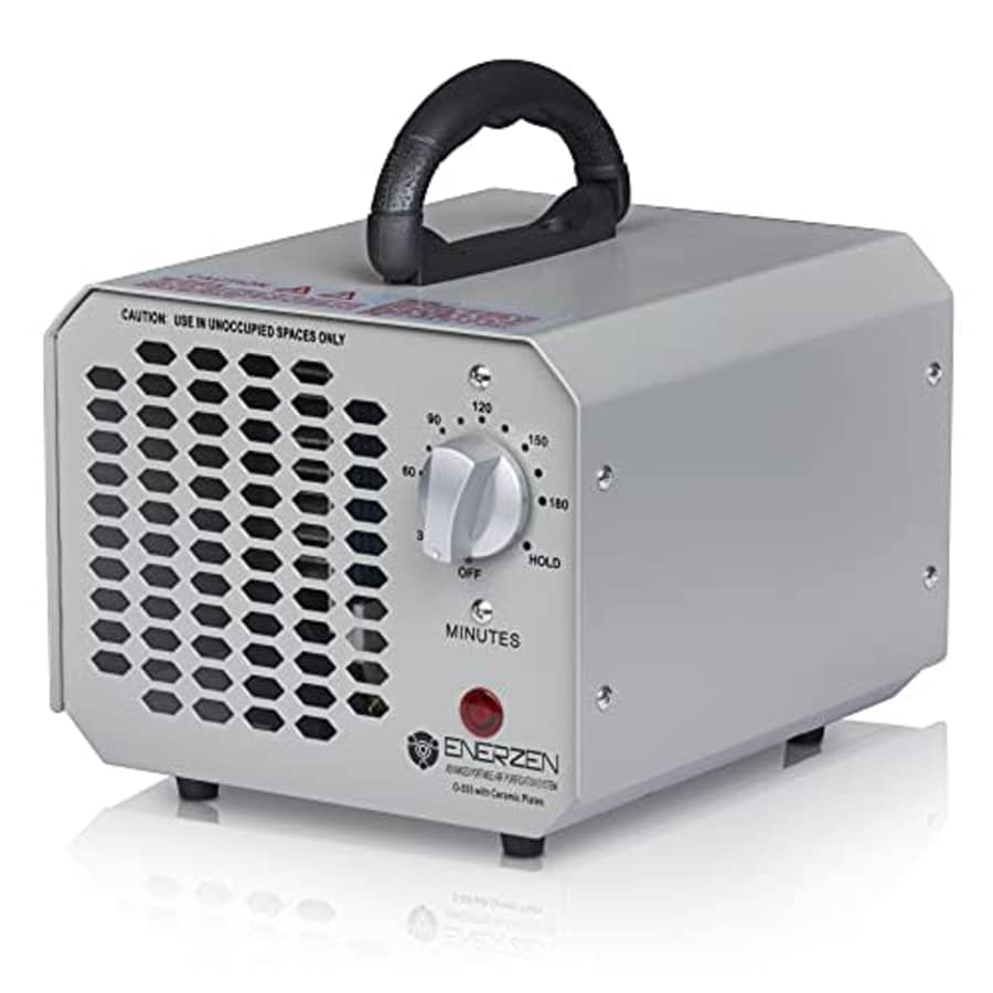 Enerzen O-555-11,000mg Industrial Ozone Generator O3 Air Purifier Deodorizer, Silver for $100