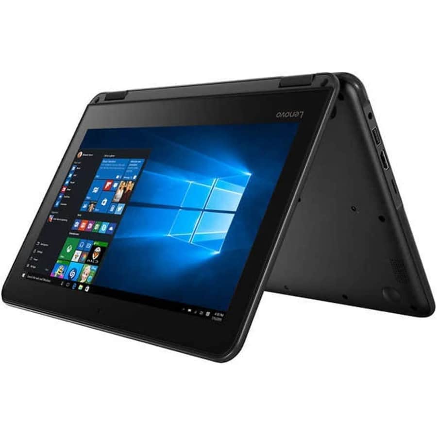 Refurb Lenovo 300e G1 Celeron Apollo Lake 11.6" Touch 2-in-1 Laptop: $80