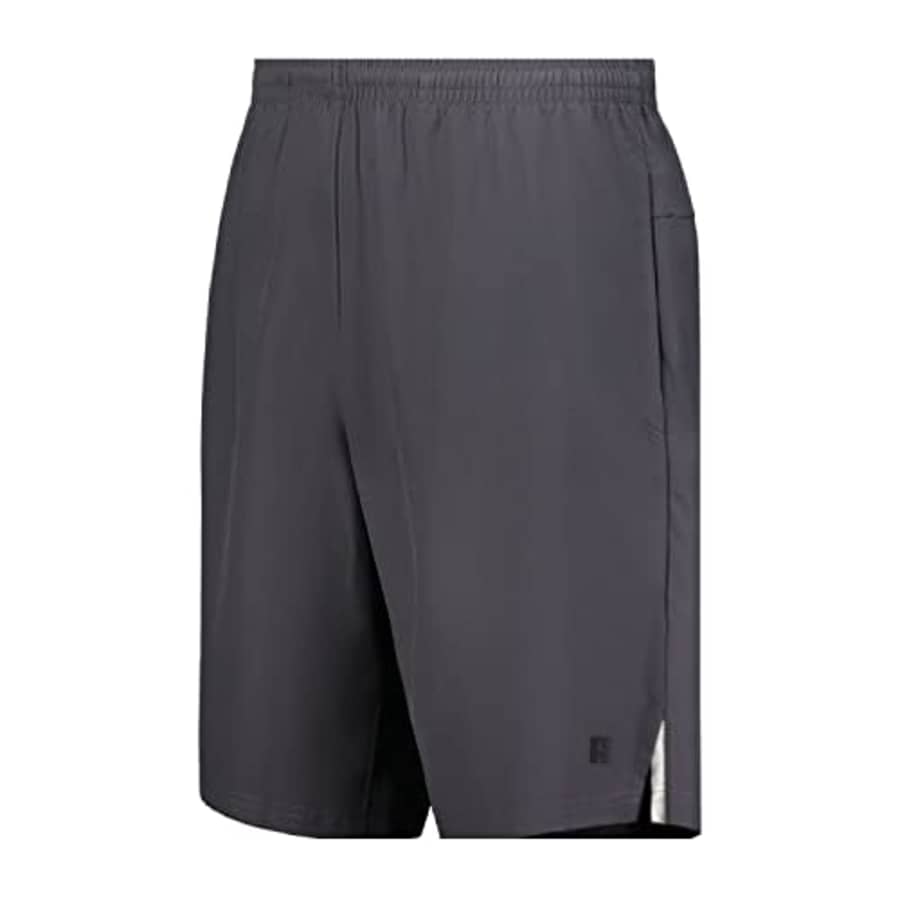 Russell Athletic Men's Standard Legend Stretch Woven Shorts, Stealth, Large for $32 Russell Athletic Men's Standard Legend Stretch Woven Shorts, Stealth, Large for $32