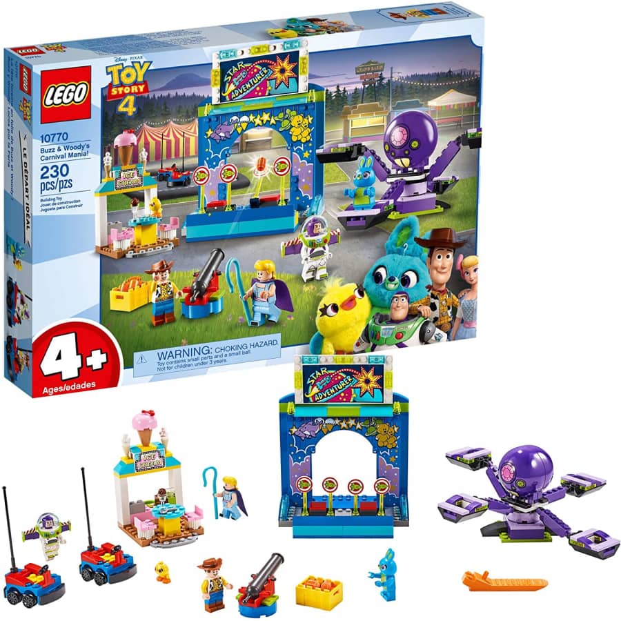 LEGO Toy Story 4 Buzz Lightyear & Woody's Carnival Mania for $30